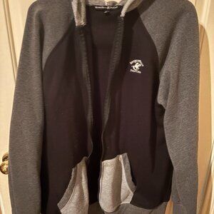 Men's Beverly Hills Polo Club Fleece Lined Hooded Jacket Size XL